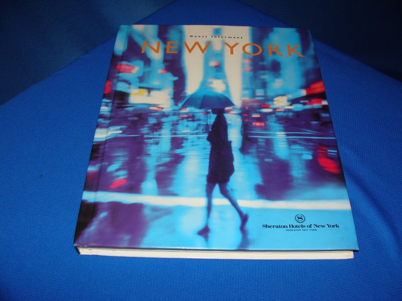 Guest Informant Sheraton Hotels of New York 1998-99 Edition Hardbound Book Used