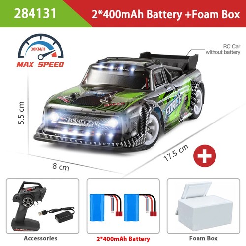 1:28 Scale 4WD Racing RC Car 30KM/H High Speed Electric Remote Control Drift Toy - Picture 17 of 21