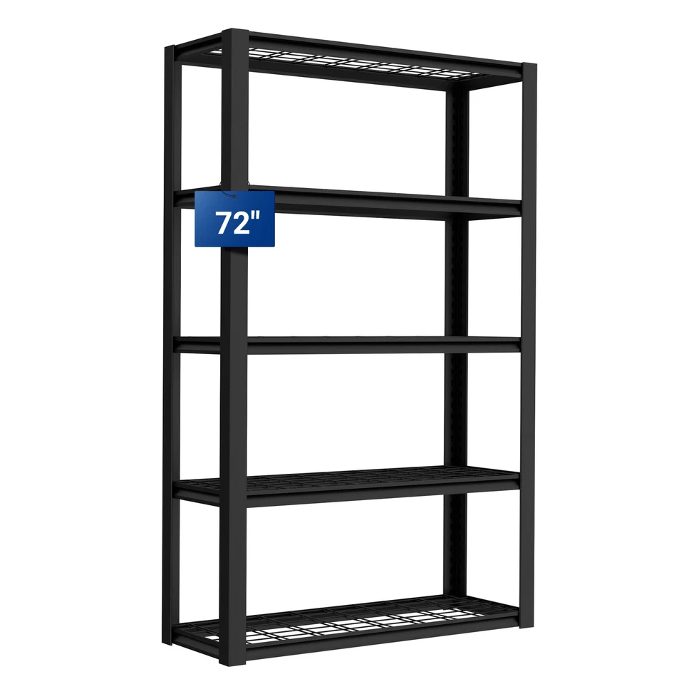 Estantería de garaje STOREADY 72" H, estantes de almacenamiento de garaje de 5 niveles, 3000 lb Foto 2 de 4