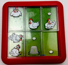 Retro Chicken  Eggs Squares Toy 1990