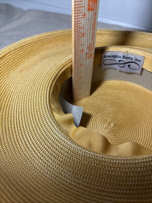 VTG Mr Song Millinery Women’s Rhinestone Festivals Parties Church Hat  mustard VTG Mr Song Millinery Women main image 3