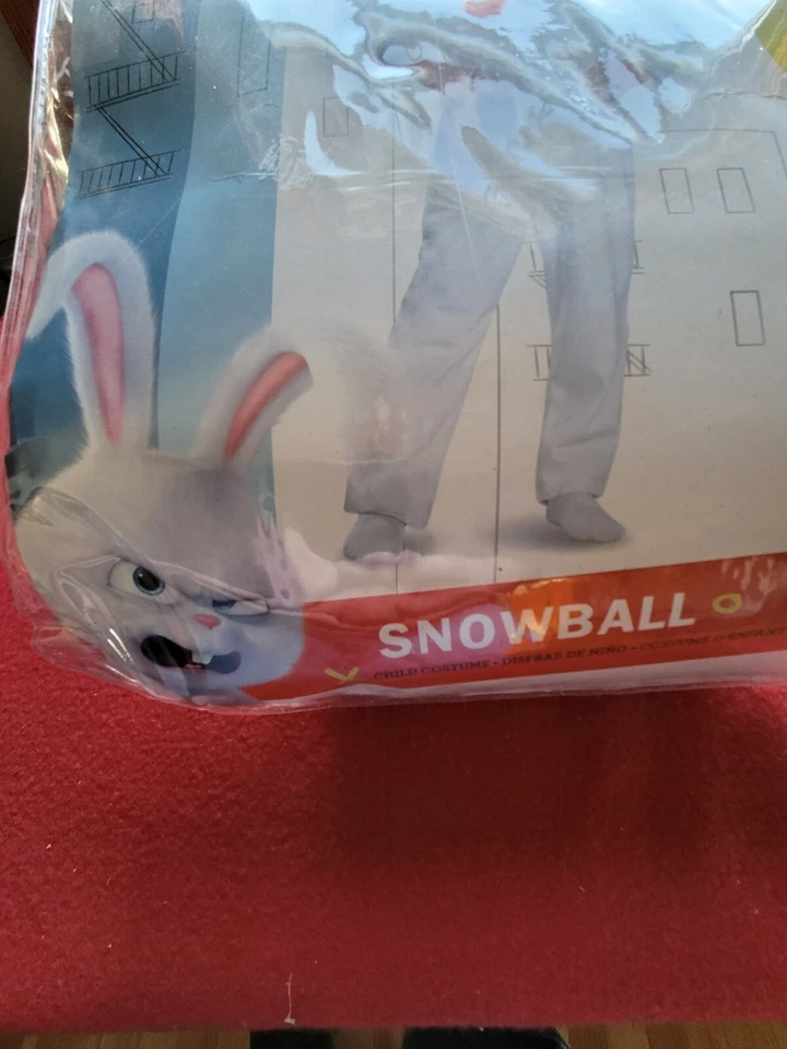 Disfraz Infantil La Vida Secreta de las Mascotas Bola de Nieve Talla 3T-4T Foto 4 de 4