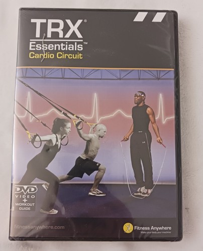 TRX Essentials - Cardio Circuit DVD & Workout Guide Brand New Fitness Anywhere - Picture 2 of 4