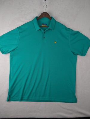 New Men's 2XL Jack Nicklaus Trade Winds Green Short Sleeve Golf Polo Shirt XXL