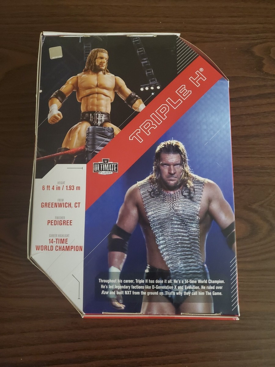 WWE Ultimate Triple H Figure 194735027125| eBay