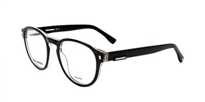 Dsquared2 D2 0049 Black crystal 51/21/145 Herren Brillen