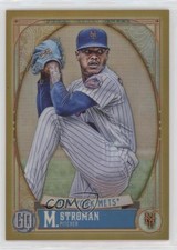 2021 Topps Gypsy Queen Box Topper Chrome Gold Refractor 20/50 Marcus Stroman #90