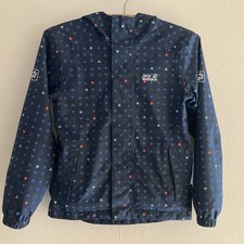 Jack Wolfskin Tucan Dotted Leichte Regenjacke Gr 140 Sehr Gut Erhalten