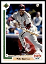 1991 Upper Deck Wally Backman Philadelphia Phillies #790