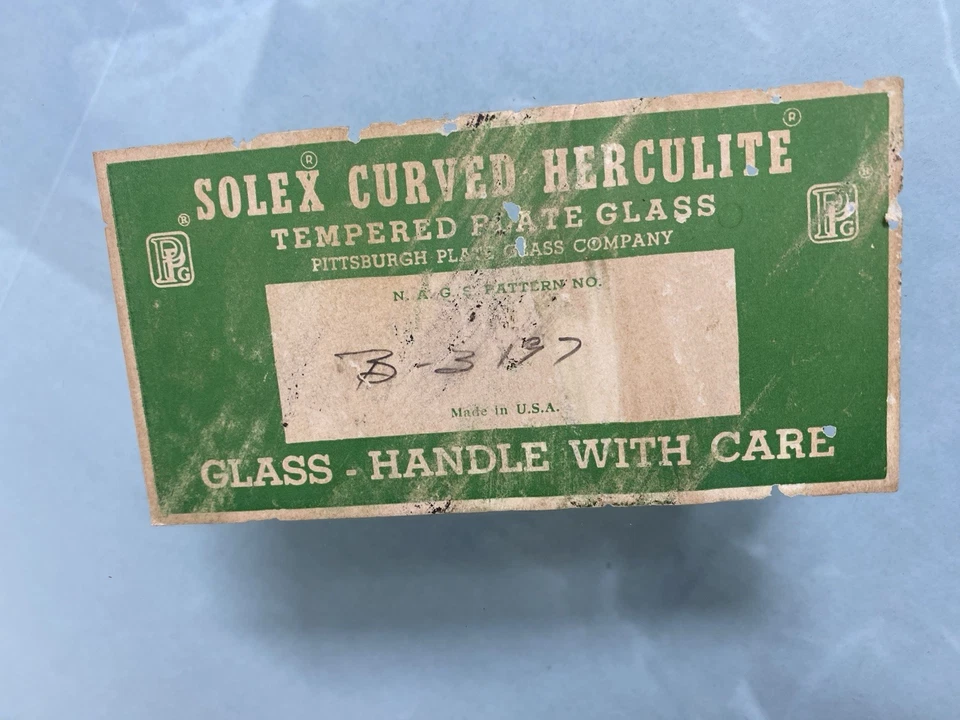 1963 1964 Chrysler New Yorker Wagon Dodge Rear Glass Back Window NOS C Body - Image 3 of 4