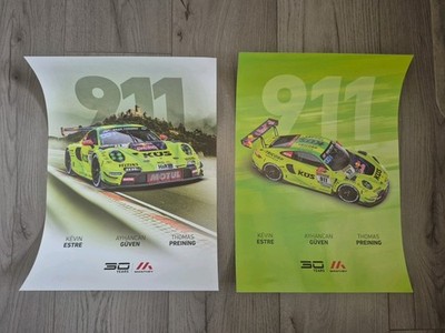 Grello Poster Manthey Porsche 30 Jahre 24h Rennen Nürburgring