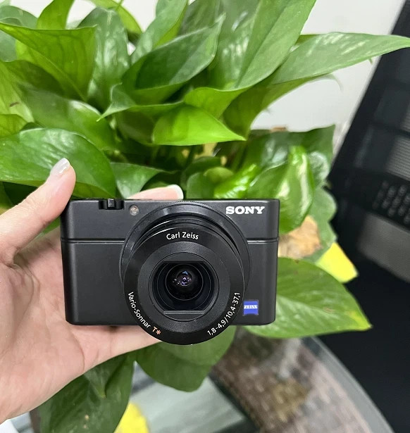 Sony Cyber-shot DSC-RX100 20.2MP Digital Camera - Black Includes