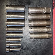 Snap-on Tools METRIC LOT Impact Socket 6 Point 3/8 and the 1/2 Drive