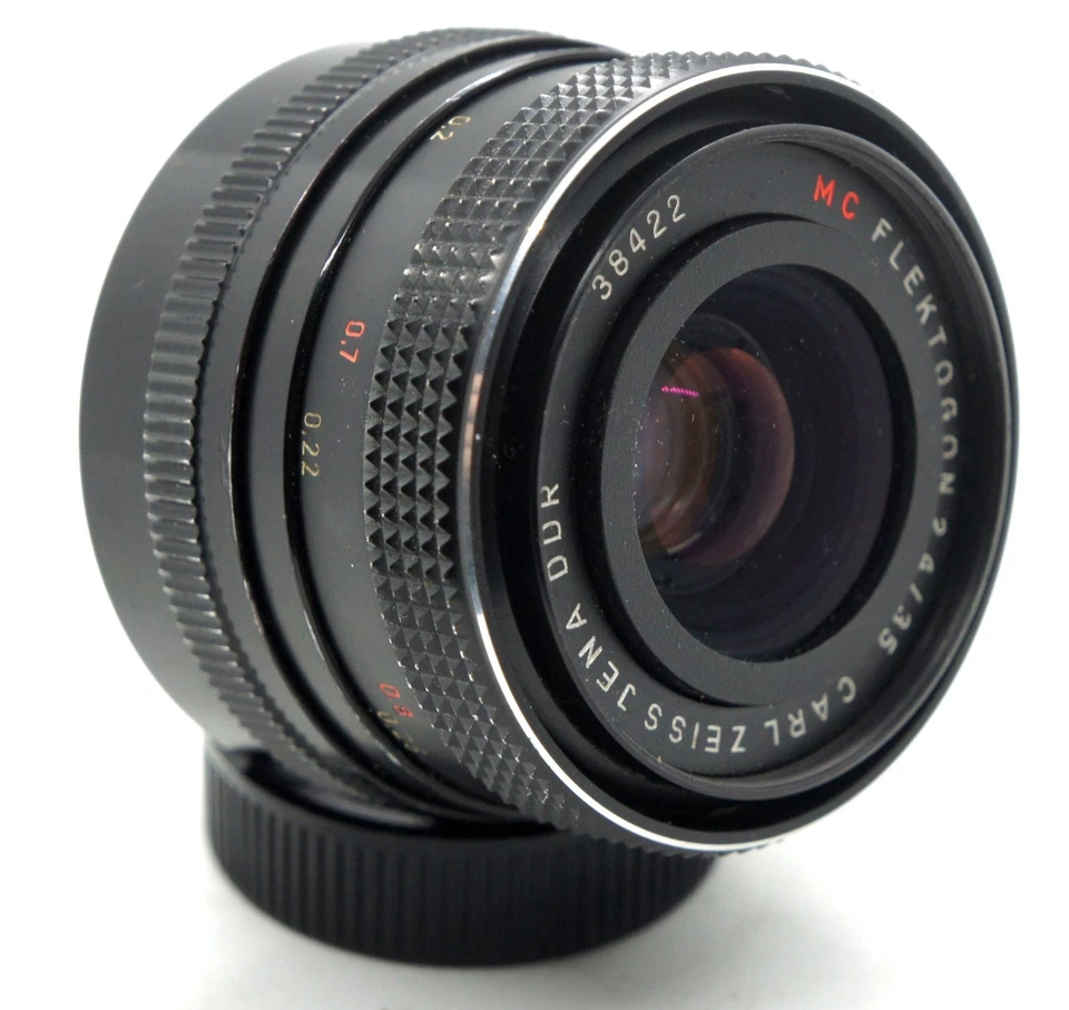 MC Carl Zeiss Jena Flektogon 镜头 2.4/35 毫米 M42 佳能 适应性 — 第 4/4 张图片