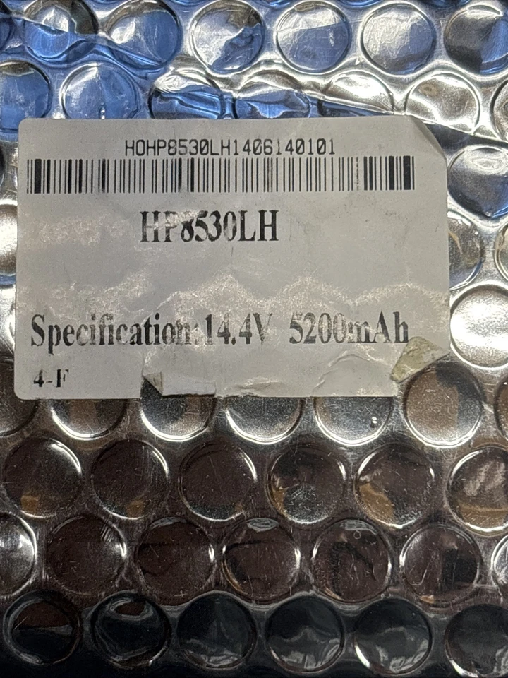 Batería HP GENUINA AV08 8 celdas para EliteBook 8530p 8540p 8730p 8740w AV08XL Foto 2 de 2