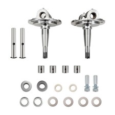 For 1928-1948 Ford One-piece Straight Axle Round Spindle With King Pin Kit