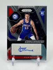 2023-24 Panini Prizm #RSI-PET Filip Petrusev Rookie Signatures