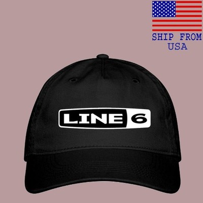 Line 6 Guitar Audio Organic Baseball Cap Hat Adult Adjustable Size