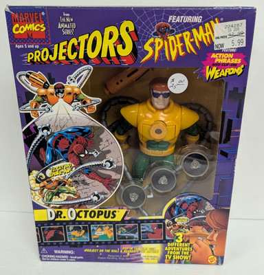 Marvel Comics Spiderman Projectors Dr. Octopus Action Figure Toy Biz