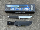Cold Steel Master Tanto Fixed Blade Knife 6" CPM-3V Carbon Steel Kray-Ex Handle* — photo 1