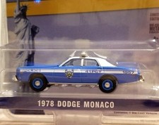 Greenlight 1978 Dodge Monaco NYPD 1:64 Diecast Police Car 30292