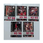 Upper Deck The Michael Jordan File Basketball Cards Lot - 5 Chicago Bulls NBA