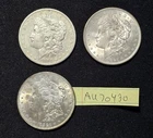 MORGAN SILVER DOLLAR  90% SILVER (LOT OF 3) 1921, 1883-O, 1921