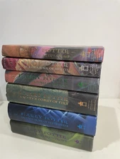 Harry Potter Hardcover Books 1 - 6 First American Edition J. K. Rowling EUC