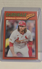 Topps 2026 Heritage Brendan Donovan St. Louis Cardinals Red Parallel #95