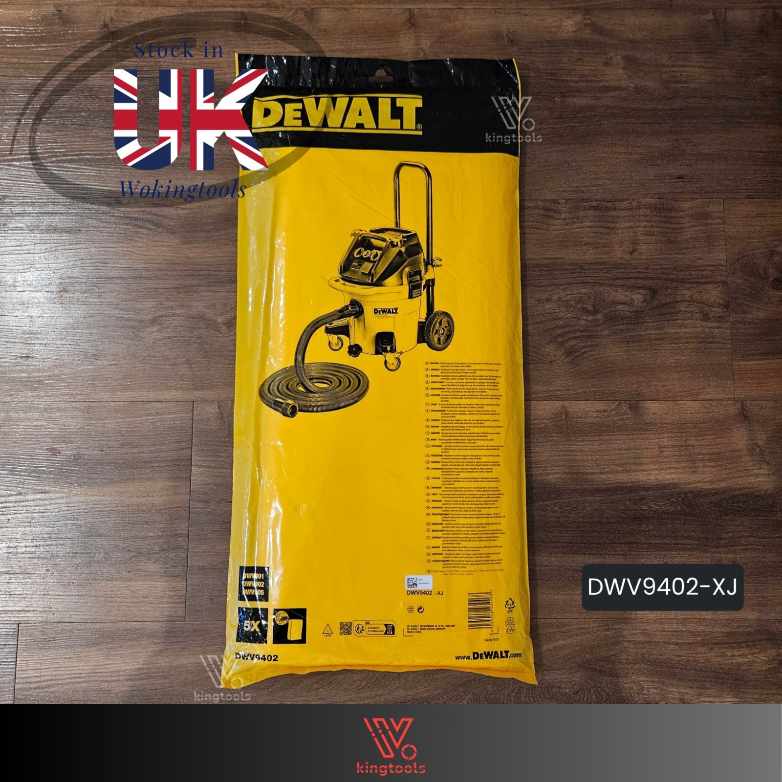 Dewalt Dwv9402-Xj Dwv9402 Fleece Dust Bag (Pack 5) - Image 16