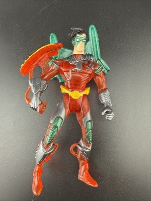 Hasbro 1999 Batman Beyond Batlink Firewall Robin Action Figure complete