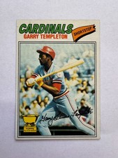 1977 Topps #161 Garry Templeton Rookie Card (~EX-EXMT). rookie card picture