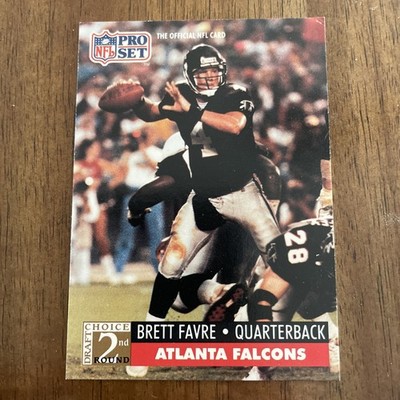 1991 Pro Set - 2nd Round Draft Choice Brett Favre #762 (RC)