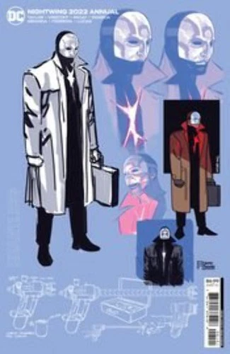 Nightwing 2022 Annual Cvr B Bruno Redondo Design Var
