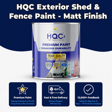 HQC Shed & Fence Emulsion Paint - 1L to 20L