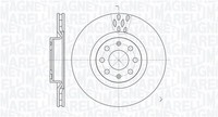 2X Magneti Marelli Bremsscheibe 361302040256 284Mm FüR Opel Corsa X15 S07 Adam