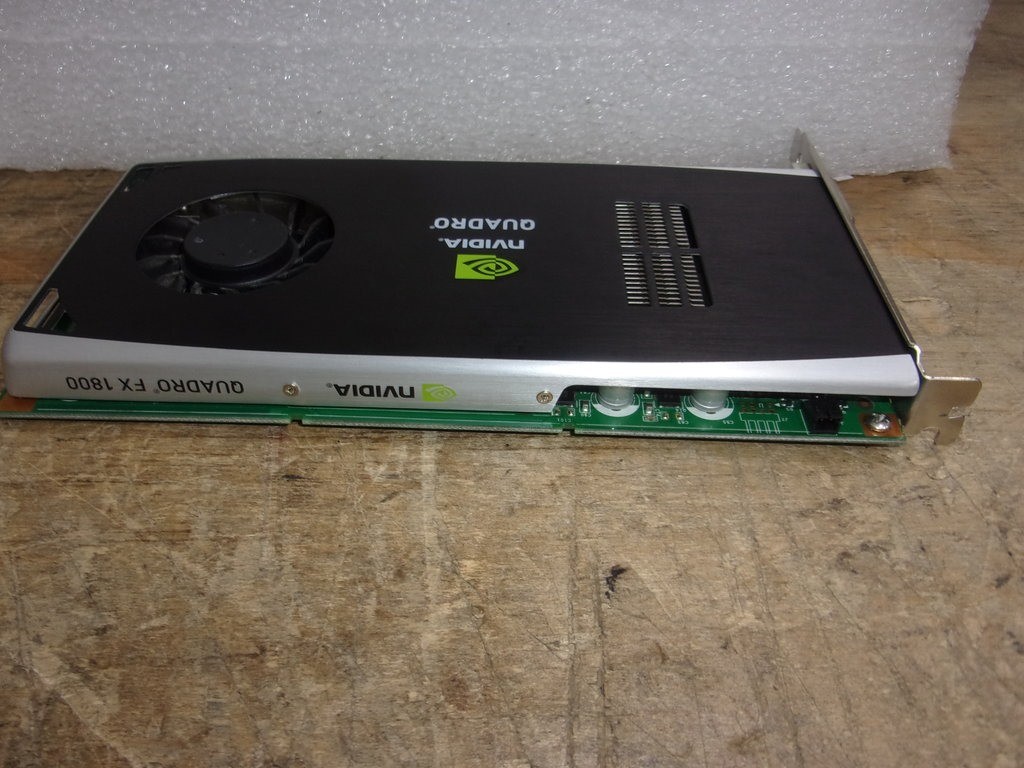 Nvidia Quadro FX1800 P744 Video Card 768MB PCIe 2*DP DVI | eBay