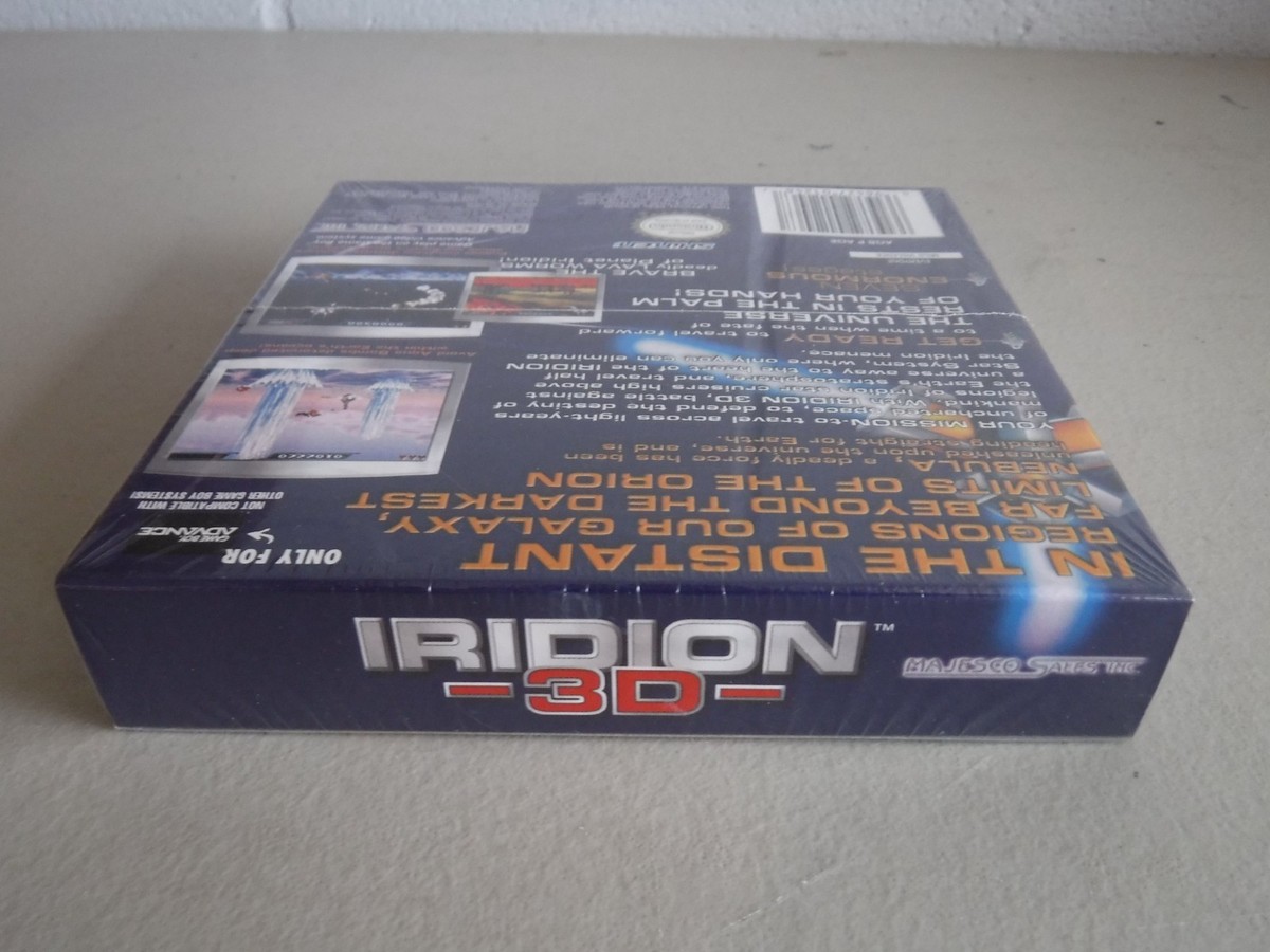 新品未開封　シュリンク付き　iridion 3D イリディオン GBA 2025年最新】iridionの人気アイテム - メルカリ