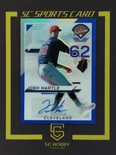 2025 Panini Prospect Edition Baseball Blue Prizm Auto/249 Josh Hartle FCZYX