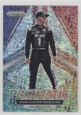 2023 Panini Prizm Prizmatic White Sparkle Prizm John Hunter Nemechek #P5 07qr