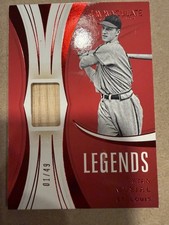 2020 Panini Immaculate Legends Materials /49 Stan Musial #LM-SM HOF