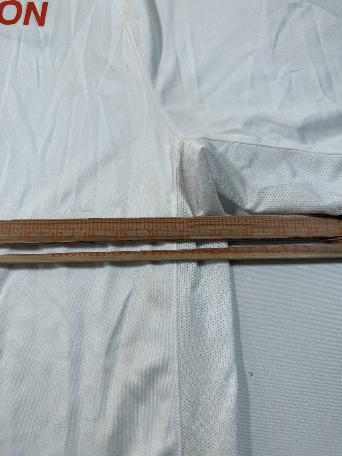 Nike Princeton Tigers Jacket Mens Large White 1/4 Zip Dri-Fit Team Issued NCAA