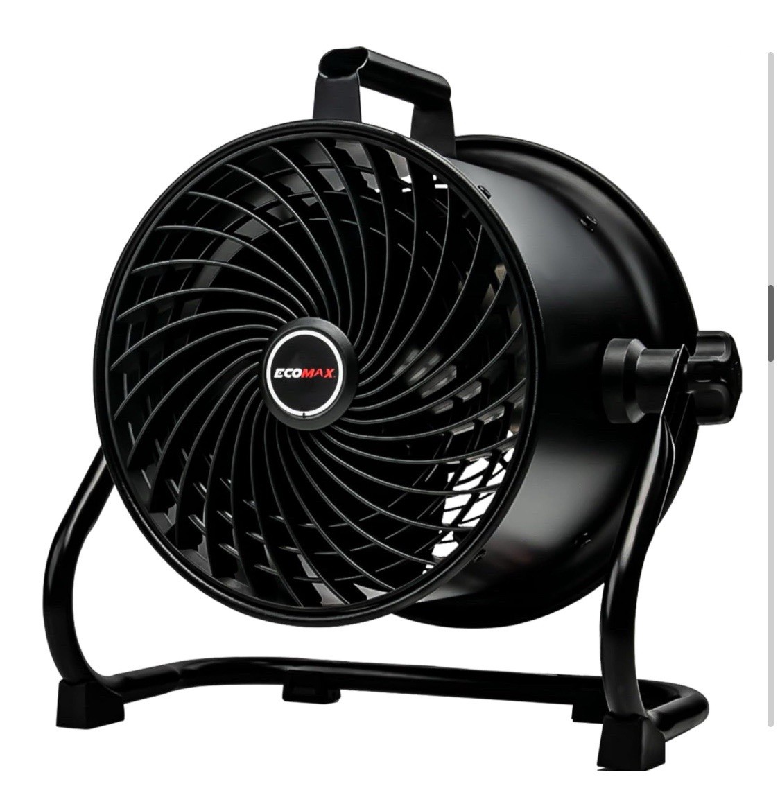 10-Inch High-Velocity Drum Air Circulator Fan, Heavy-Duty Shop Fan with 3-Spe...