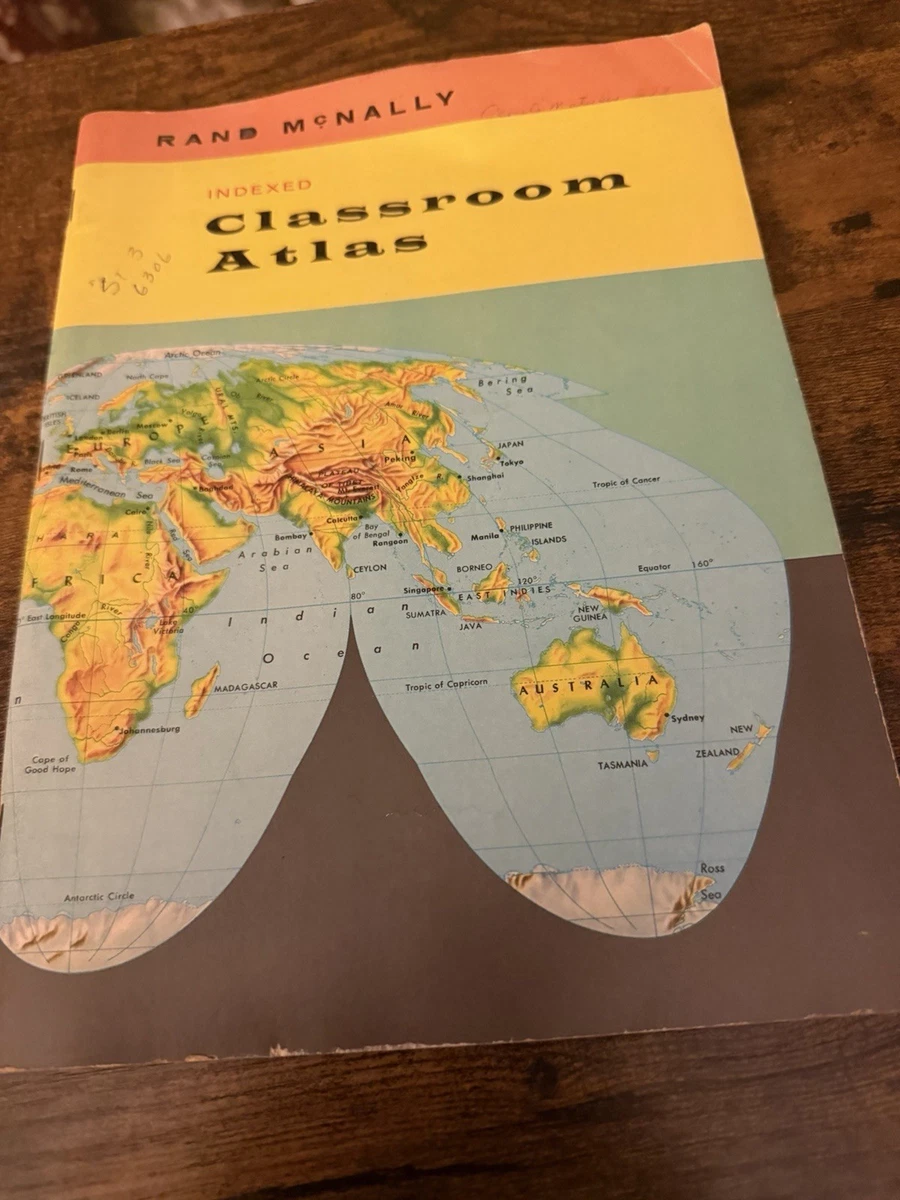 Antique World Atlas 1950-1959 for sale | eBay