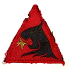 BRITISH MILITARY CAP BADGES, British Army 19th Infantry Brigade, Woven, WW2