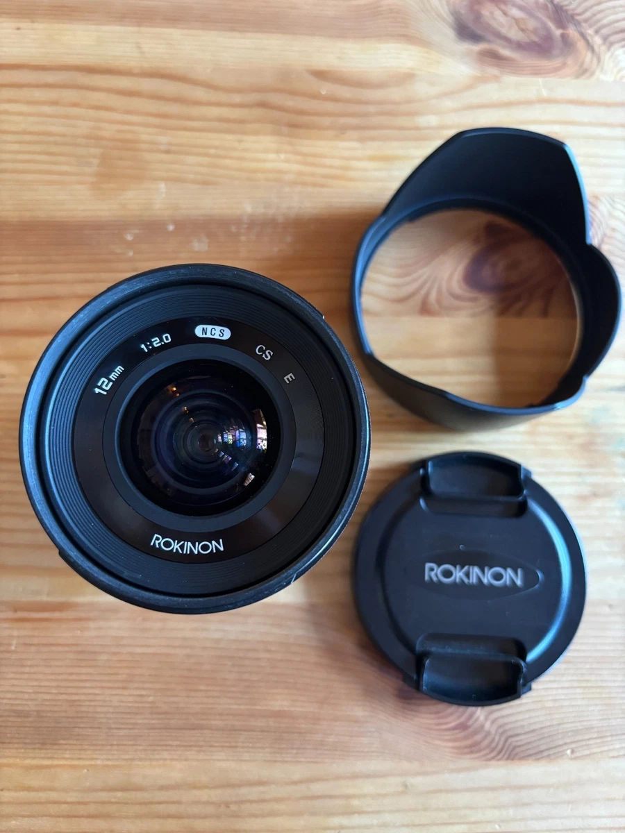 ROKINON Sony E-mount 12mm Focal Camera Lenses for sale | eBay