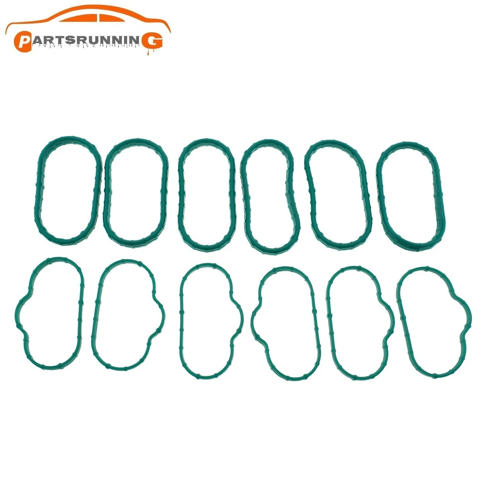 For Jaguar S-Type X-Type 2002-08 Engine Intake Manifold Gasket Set Upper & Lower - Image 4 of 4