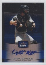 2012 Leaf Metal Draft Blue 13/25 Wyatt Mathisen #BA-WM1 Auto 0b0