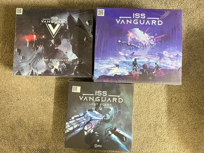 [open box] ISS Vanguard Commanders Pledge Board Game Bundle Awaken Realms