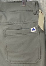 NEW Drew Michael Denver Lodo Tall Pants Gray Handmade in USA SIZE 32 x 36 NWT